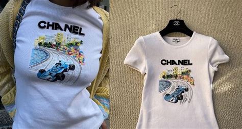 chanel f1 tahirt|chanel f1 tees price.